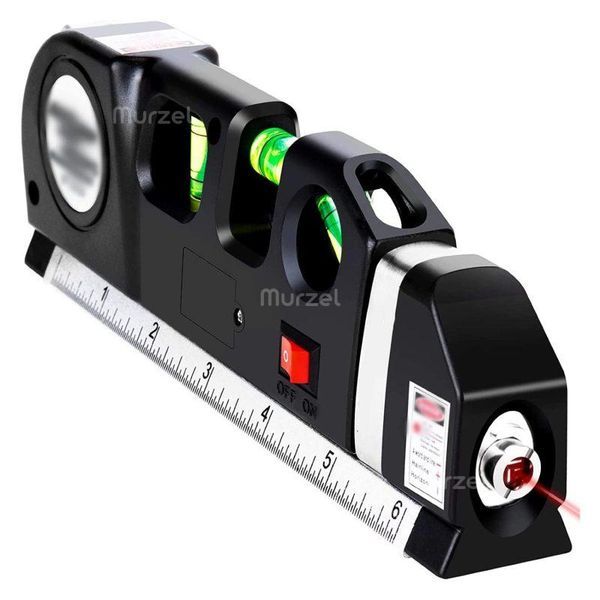 Лазерен нивелир с вградена ролетка и око за хоризонт, –LaserLevel