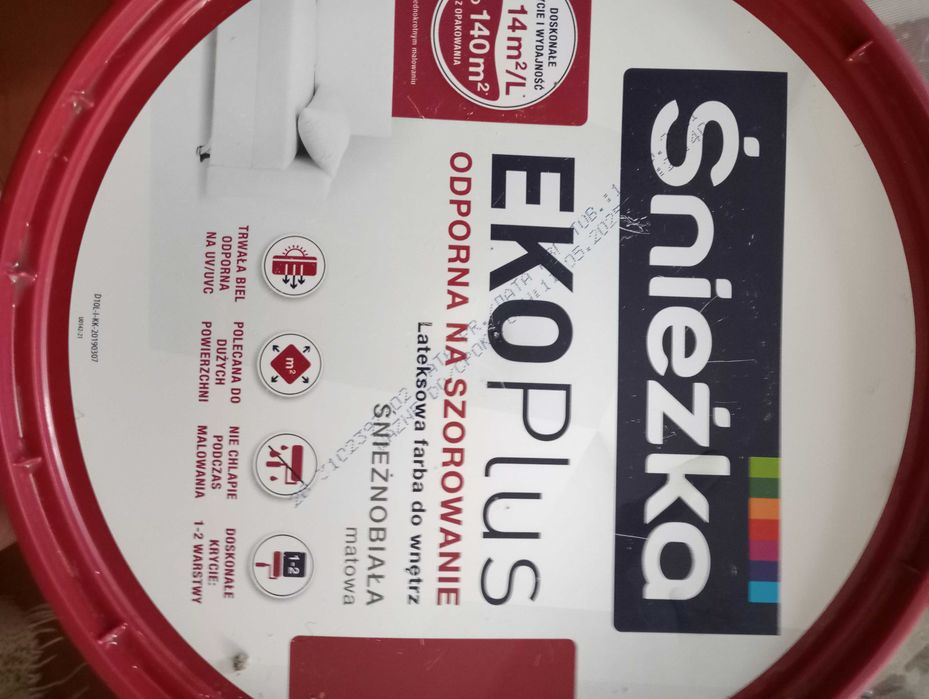 Латексная Снежка EKO PLUS для стен и потолков 10л