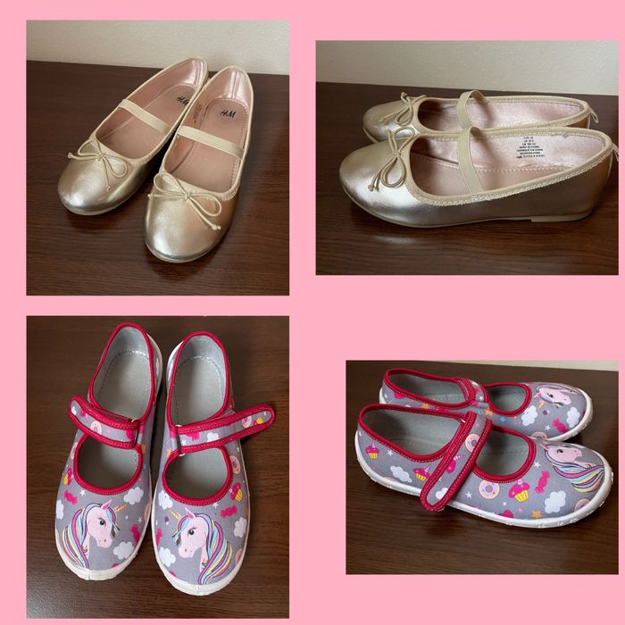 Н-р 30! Лот обувки на Hm и пантофки общо за 8 лв.!