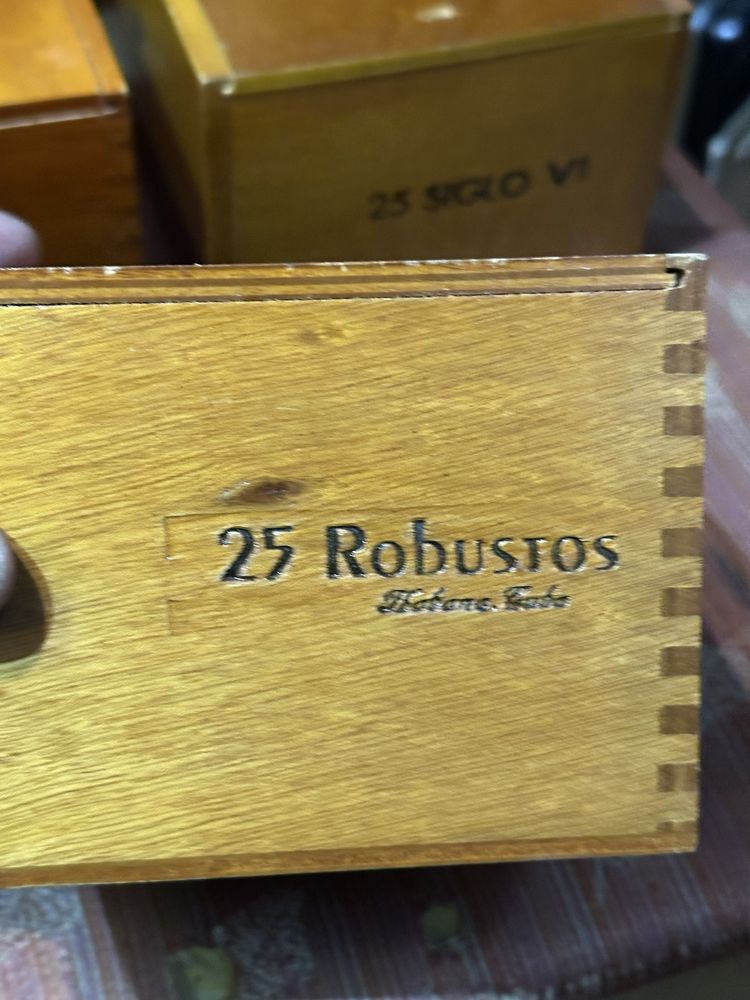 стари оригинални 3 кутий за пури cohiba