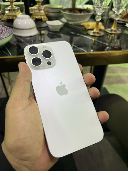 Iphone 16 pro max White 256 talik