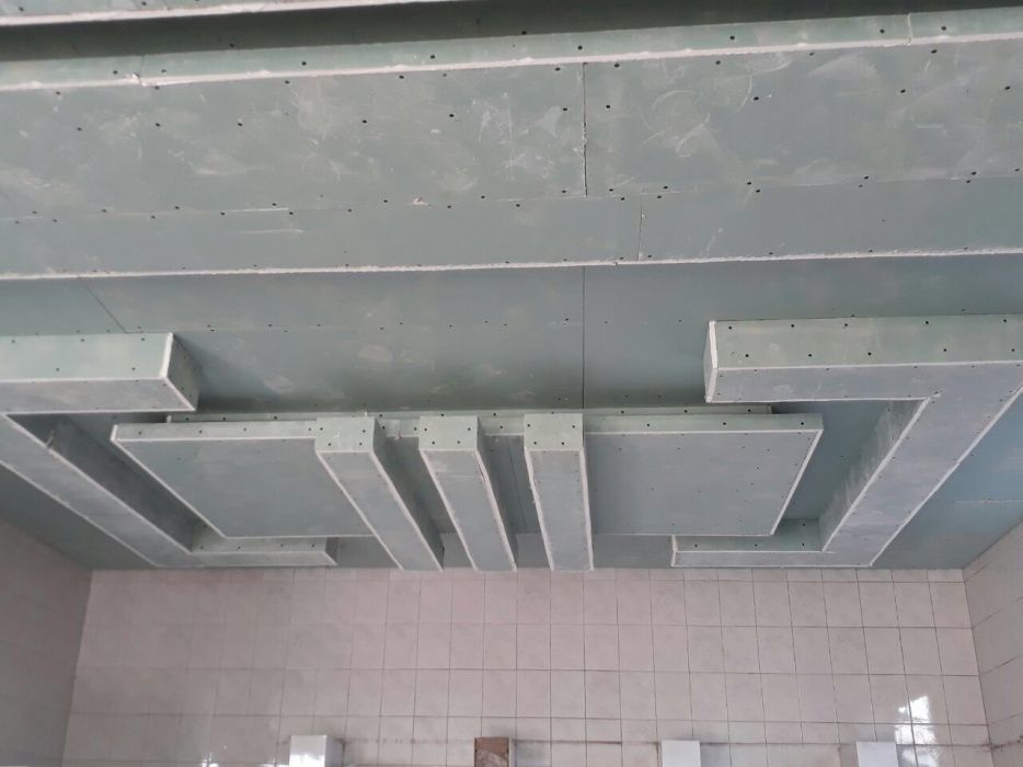 Gipsokarton potolok devor ishlarini sifatliy qilamiza