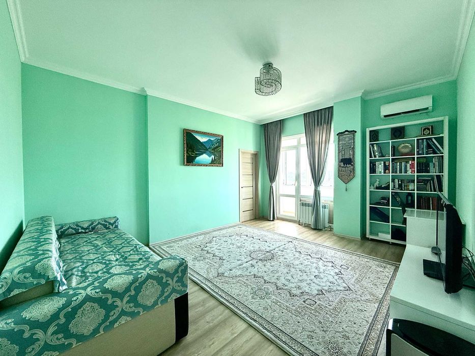 2-комнатная квартира · 66 м² · 14/22 этаж, Момышулы 2б