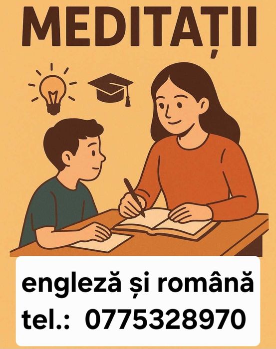Meditații engleză și română
