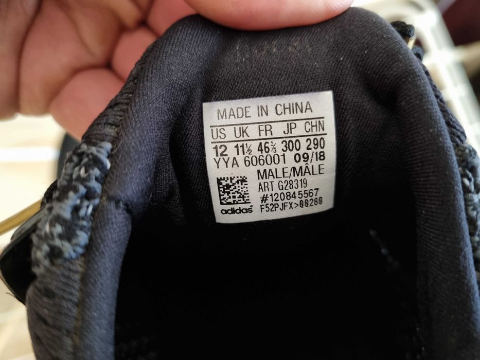 Adidas UltraBoost 1.0 OG 2018 Black Purple G28319, размер 46 2/3