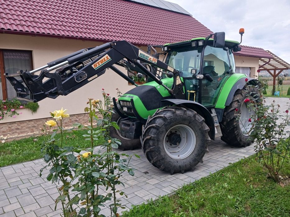 Vand tractor cu incarcator frontal Deutz Fahr K 100