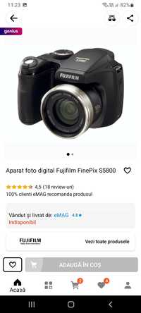 Aparat foto digital Fujifilm FinePix S5800