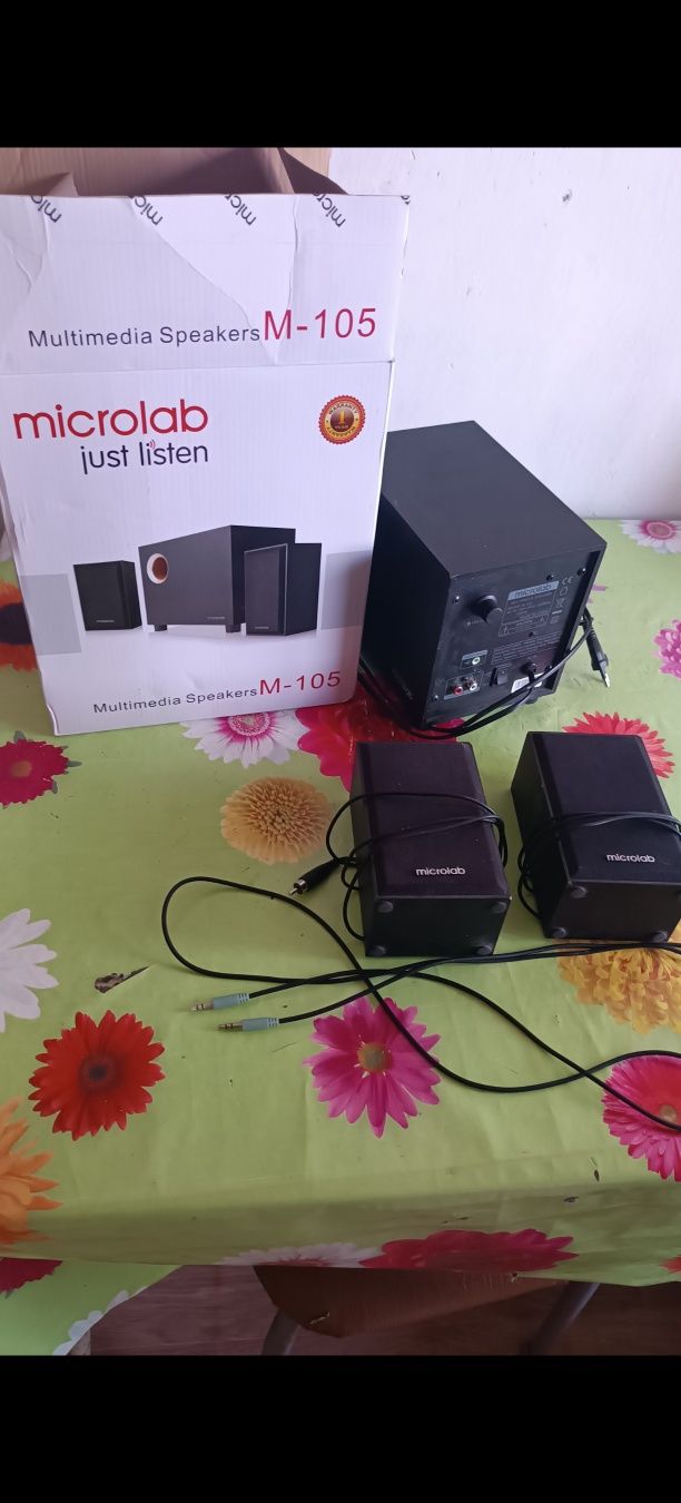 Microlab iust listen Multimedia Speakers M–105