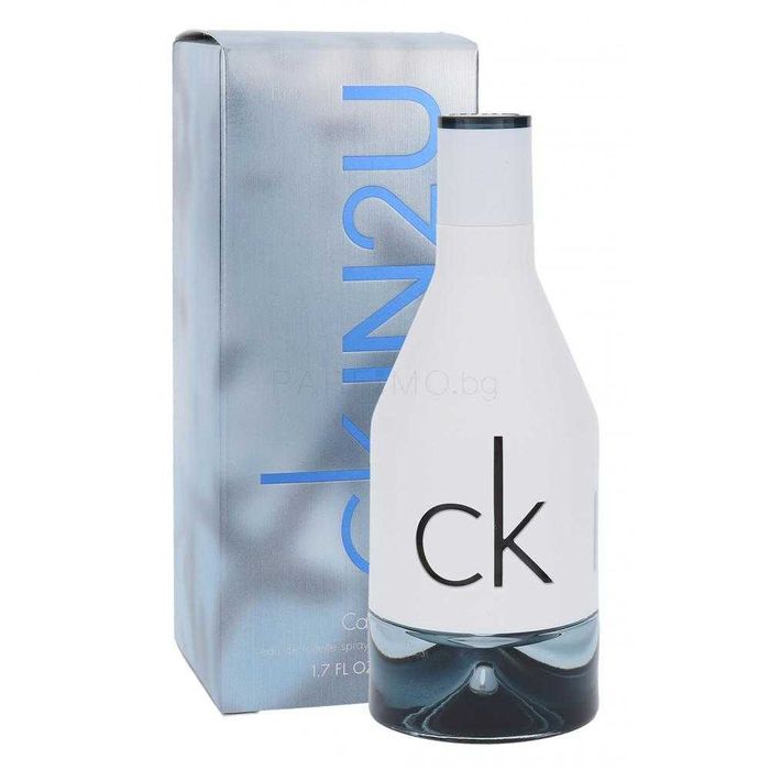 100% Оригинален чисто-нов мъжки парфюм Calvin Klein IN2U / EDTx50 ml.