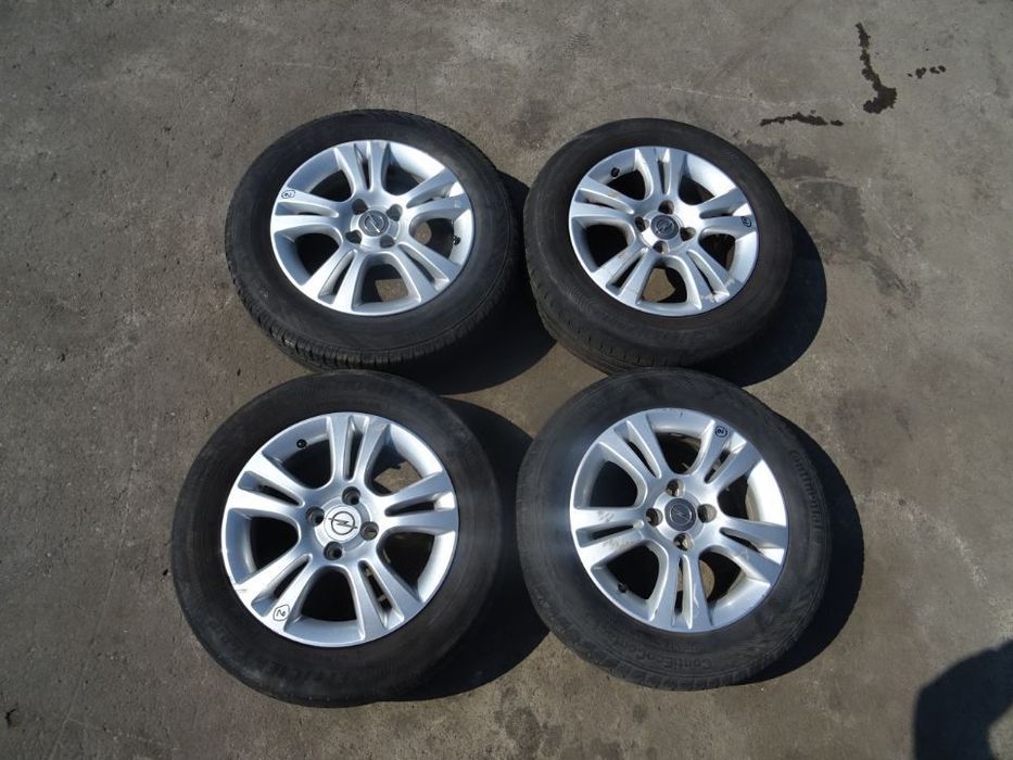 Vand Jante aliaj cu Cauciucuri Opel Corsa D 185/65 R15 6Jx15H2ET39 din 2012