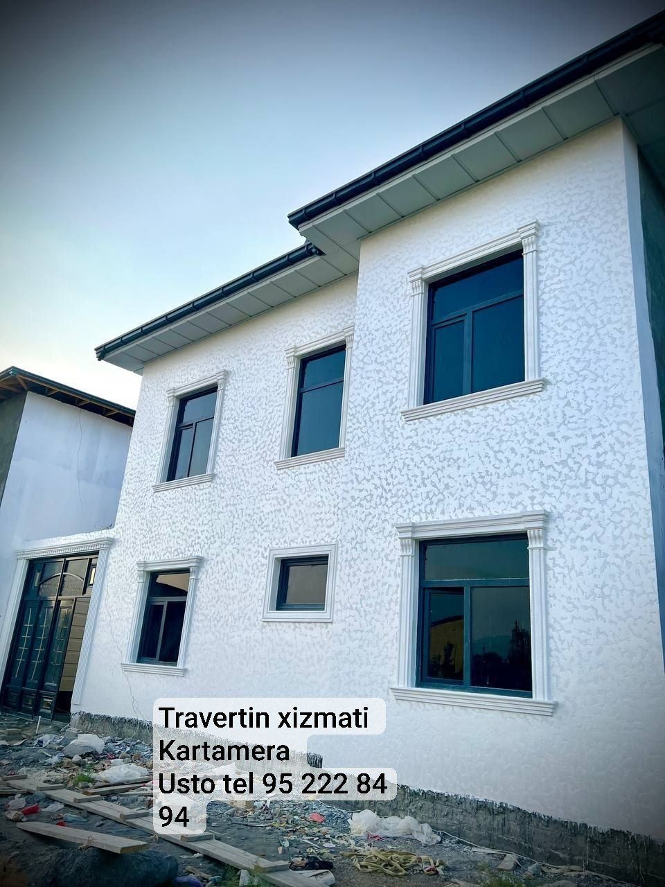 Travertin ustolari sizning xizmatengizda sifatli xam xamyon bob