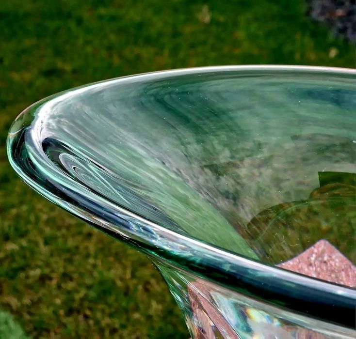 Fructieră din cristal masiv