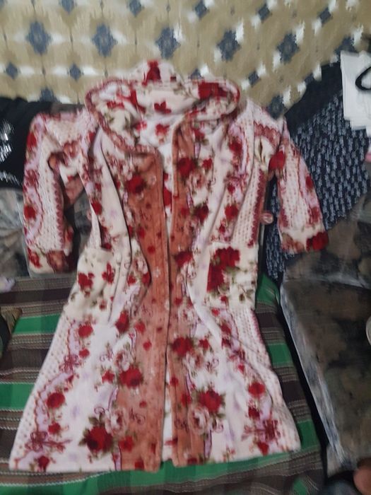 Халат теплый женский. Б/у