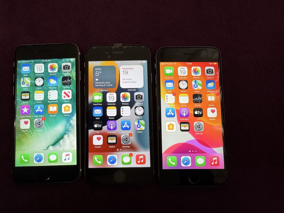 I phone 6 / 6s / 6s / 16/64/128 gb 100% batery