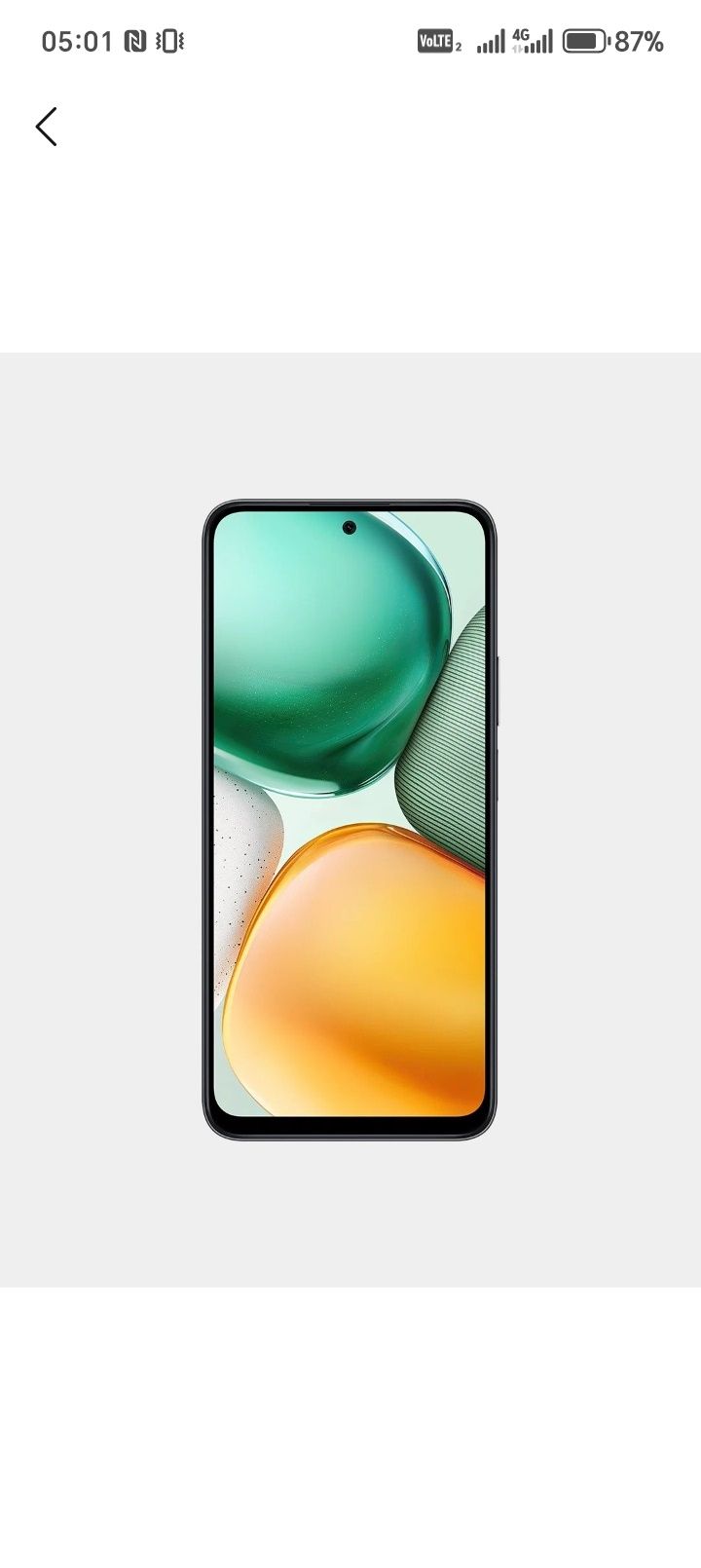 Honor x7c 8 256 bor qora