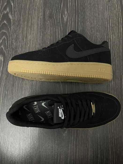 Adidasi Nike Air Force 1 Beige | Black |