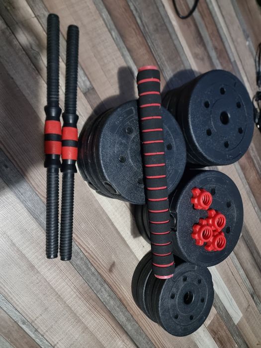 Gantere, haltere si echipamente de sala la preturi foarte bune!