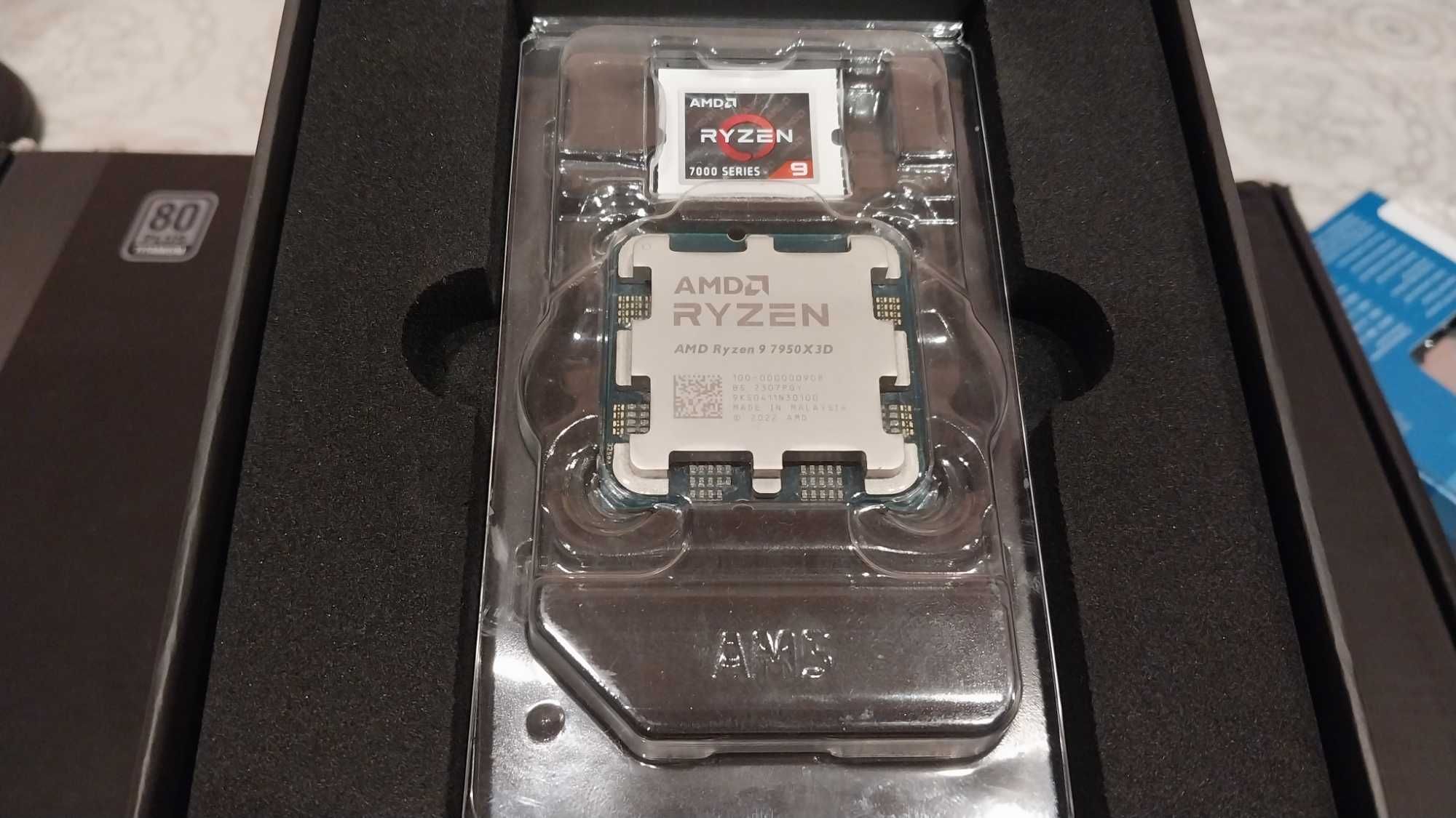 Процессор AMD Ryzen™ 9 7950X3D. Сокет AM5. Box из США. 16 Ядер 5,7ГГц.