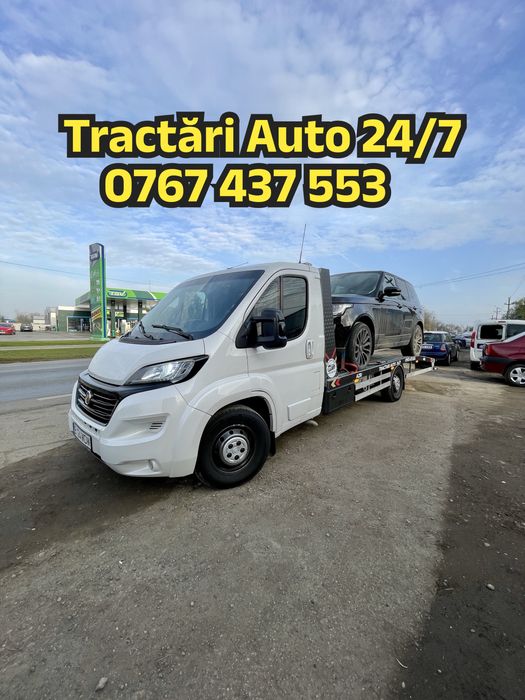 Tractari Auto Bragadiru / Platforma Auto/ Asistenta Rutiera/Rampa