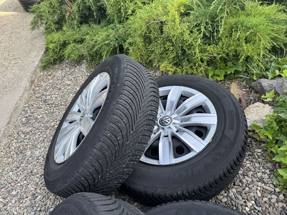 Jante tabla originale 17” Vw Tiguan 5x112 cu capace originale