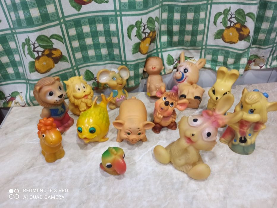 Пупсы СССР и резиновые игрушки
