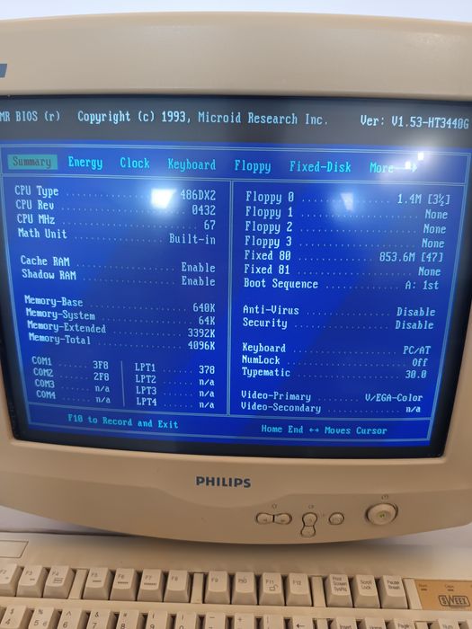 Retro PC 486dx2 66mhz