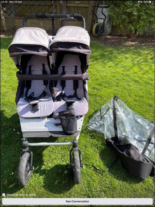 carucior gemeni  mountain buggi duet