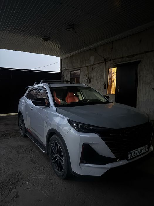 Changan cs55 plus автобокс рейлинг подножка