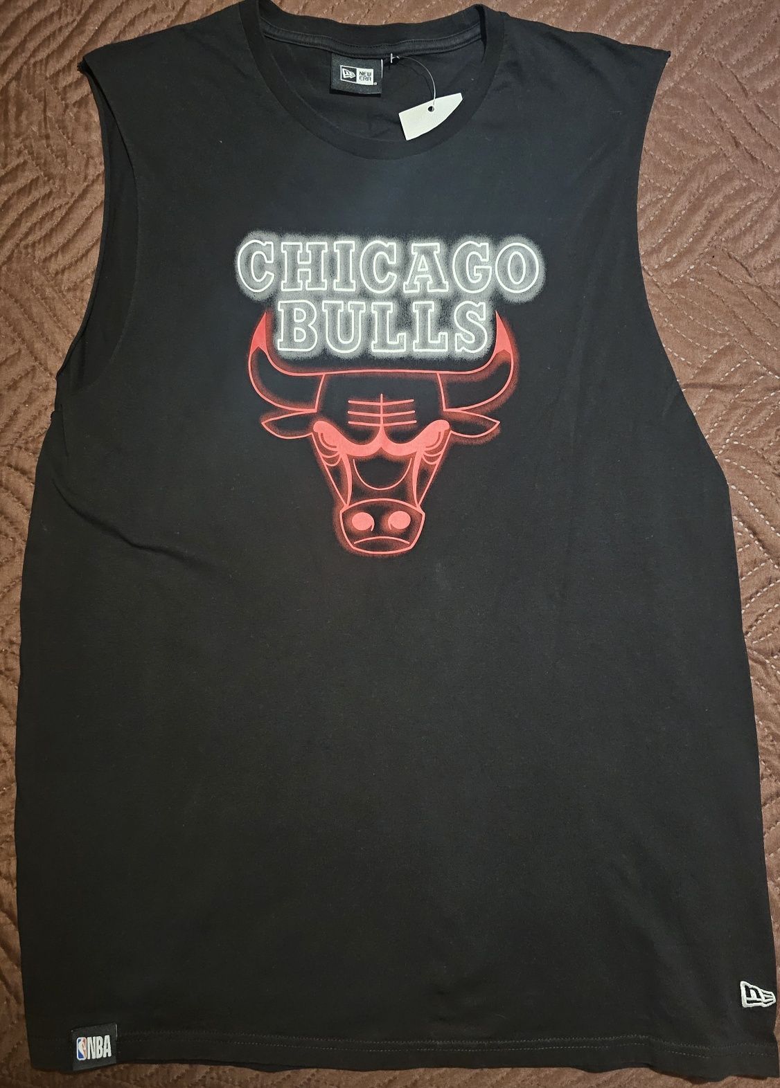 Оригинална тениска без ръкави Chicago Bulls New Era nba Jordan