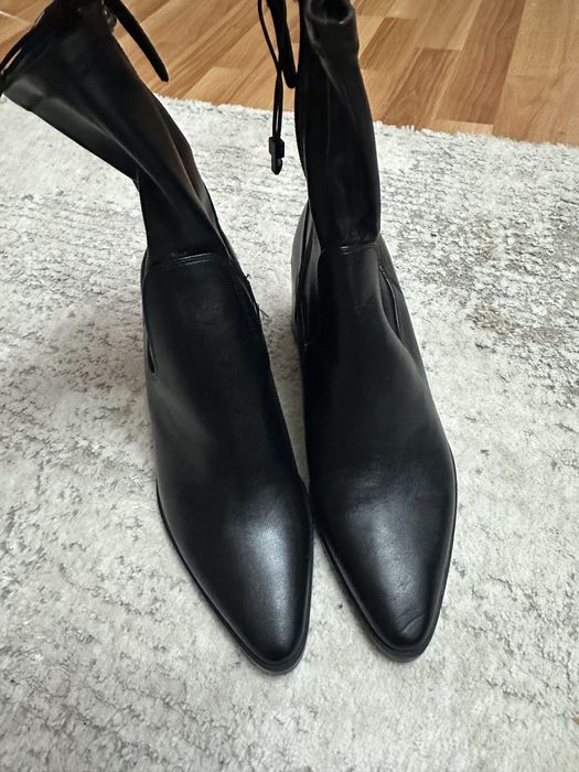 Cizme dama noi Zara piele naturala