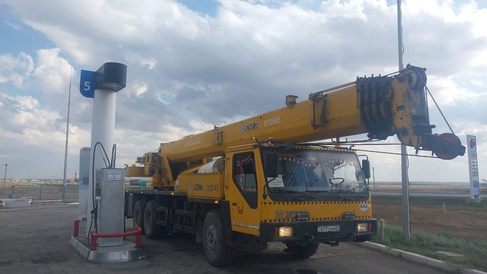 Услуги крана китай 25 тонна К5
