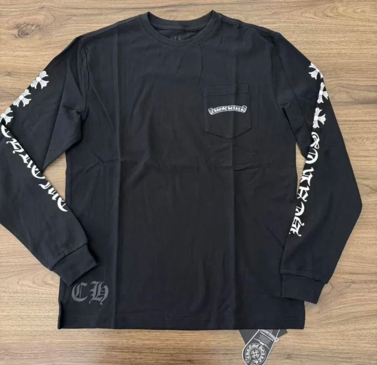 Черен дълъг ръкав Chrome Hearts НОВО