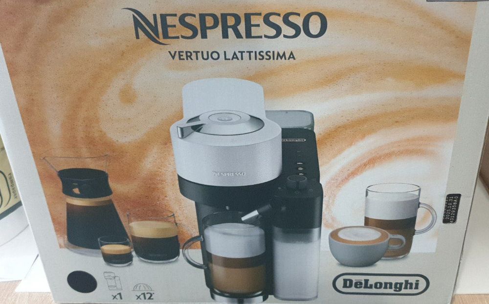 Espressor Nespresso Vertuo Lattissima, Cod 89932