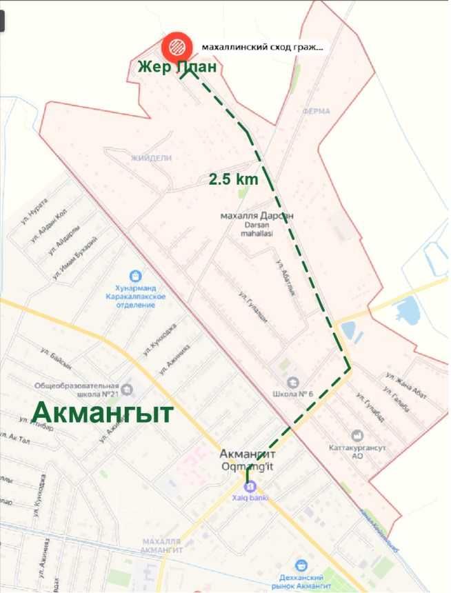 Жер план. Jer plan, Дарсан, Нокис район