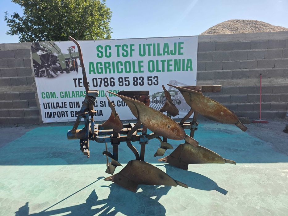 Plug Lemken reversibil  cu 2 brazde