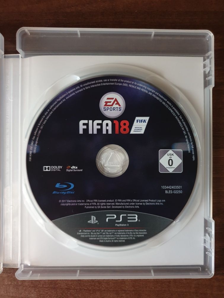 FIFA 18 Legacy Edition PS3/Playstation 3