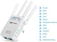 WI - FI рутер 5G / 2.4G . 1200Mbps WiFi адаптер 5G Рутер - рипийтър