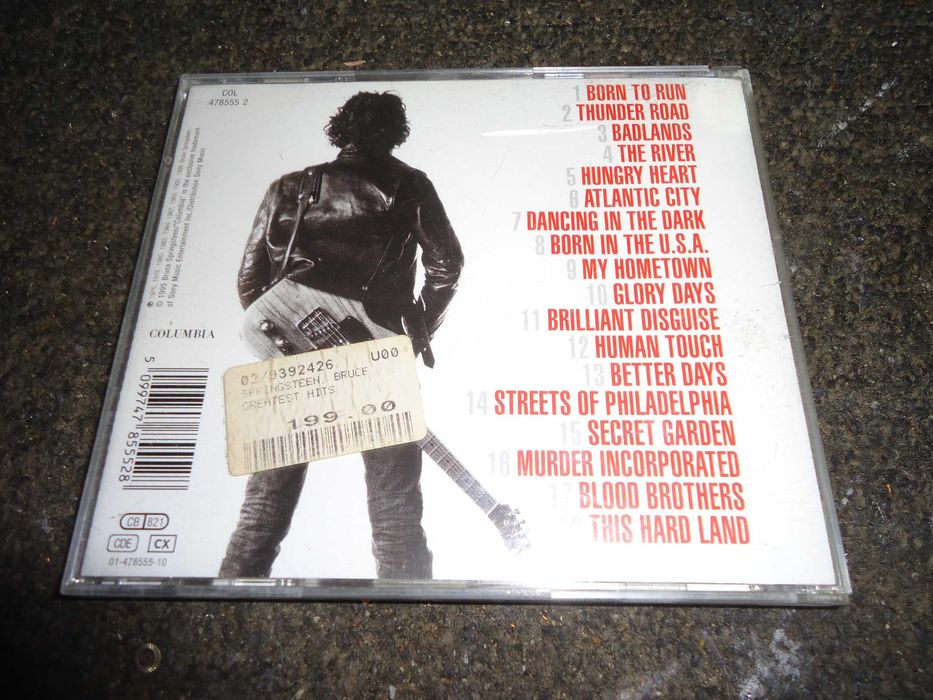 cd original bruce springsteen- greatest hits