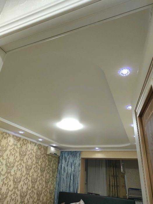 Натяжные потолки, цена за 1 кв.м. от 2 500 тенге.