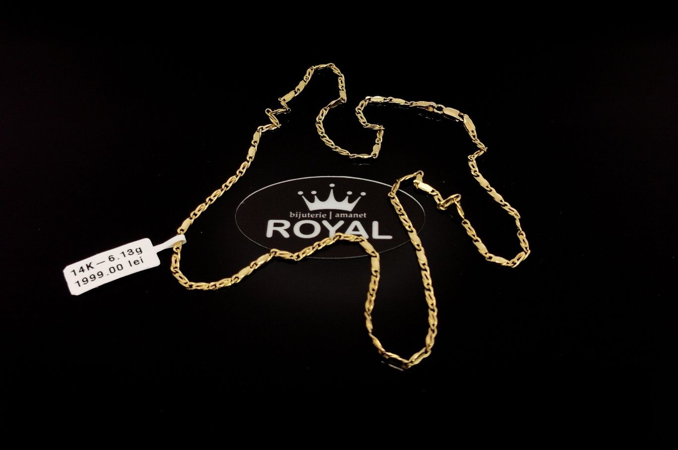 Bijuteria Royal lant din aur 14k 6.13 gr