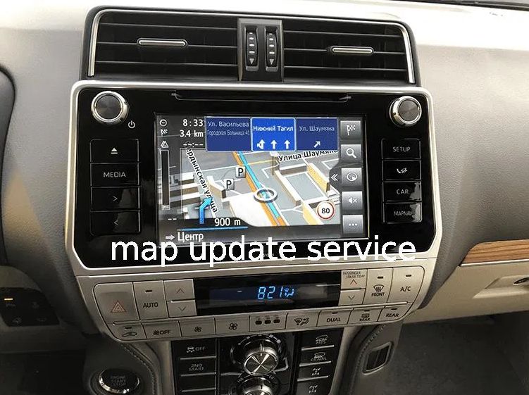 Обновление карт навигации Toyota (Казахстан)