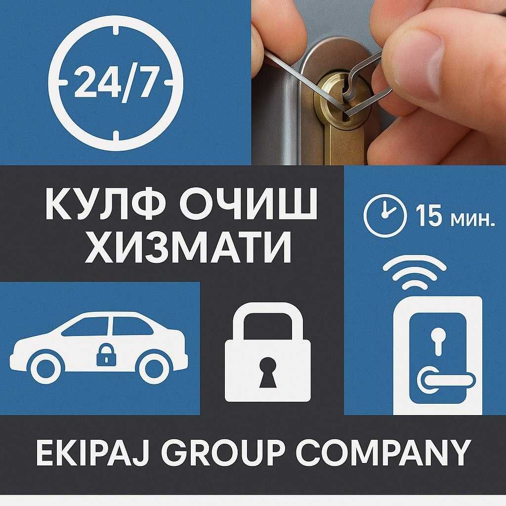 Вскрытия замков  24\7