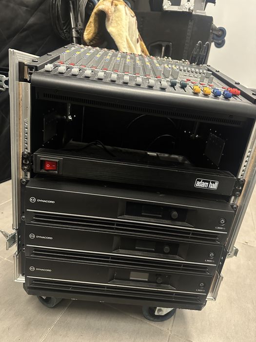 Dynacord L3600 FD + Cms 1000-3 + rack 10u (xa 2 )