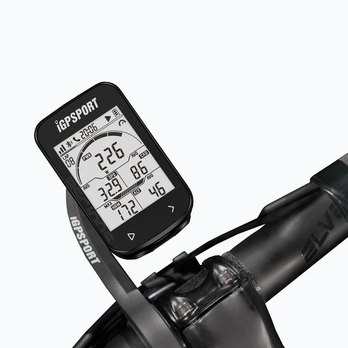 Ciclocomputer iGPSPORT BSC100S, GPS incorporat, Black Sigilat