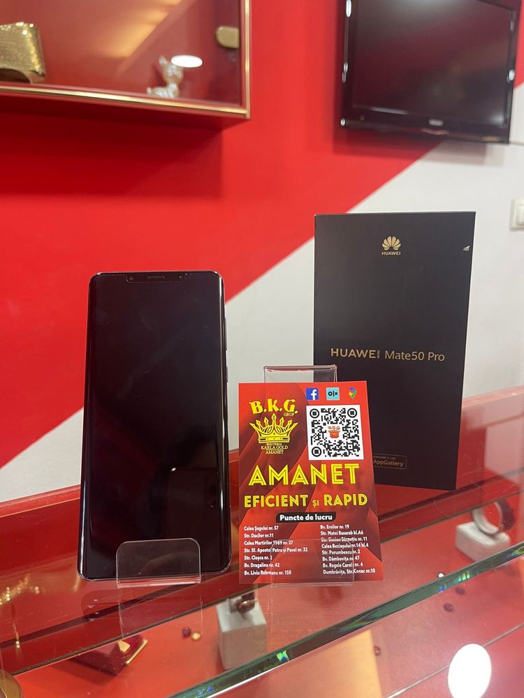 Huawei Mate 50 Pro 256gb Amanet BKG