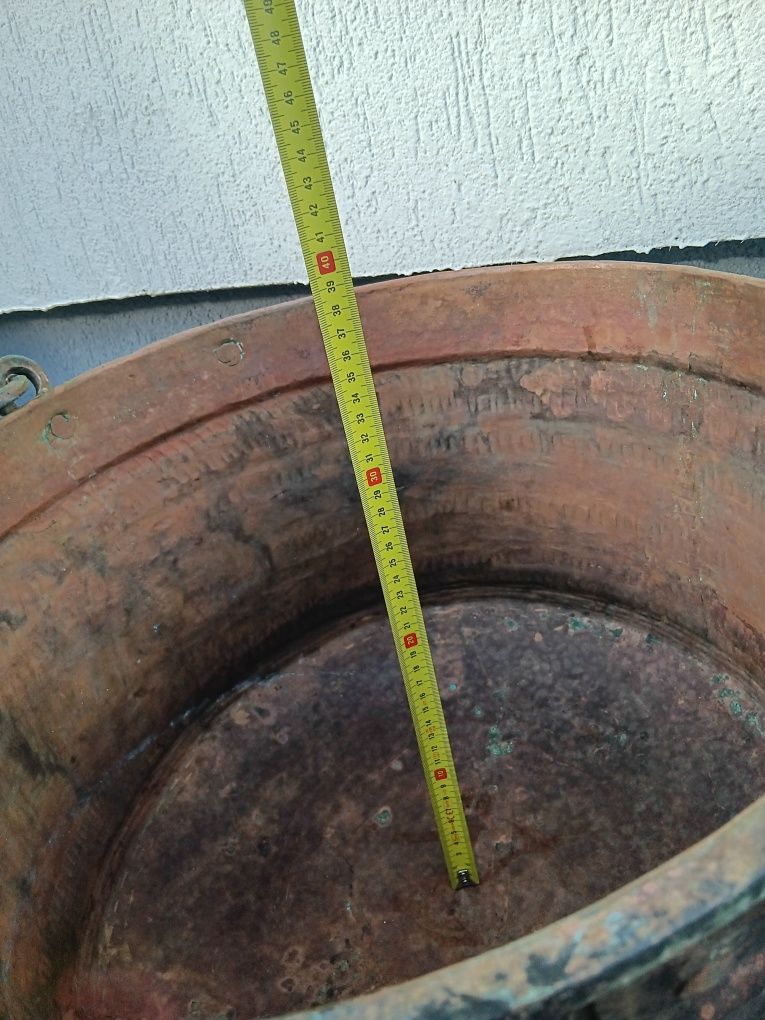 Cazan de cupru pentru zacuscă
