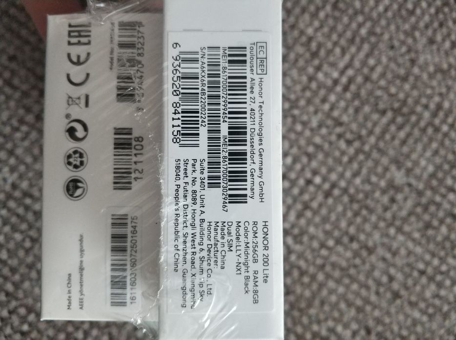 HONOR 200 LITE + Безжични слушалки "ttec".