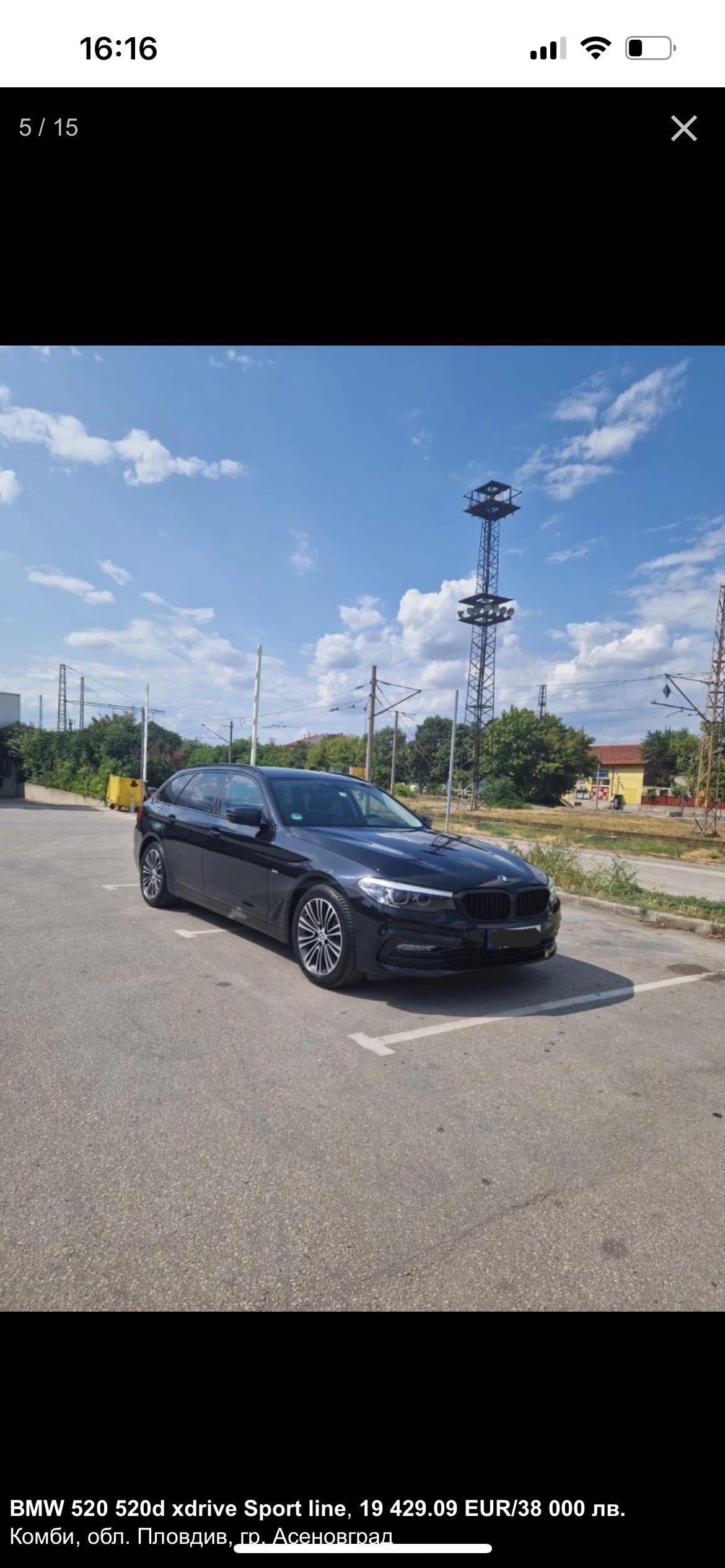 BMW 520d xdrive Sport line
