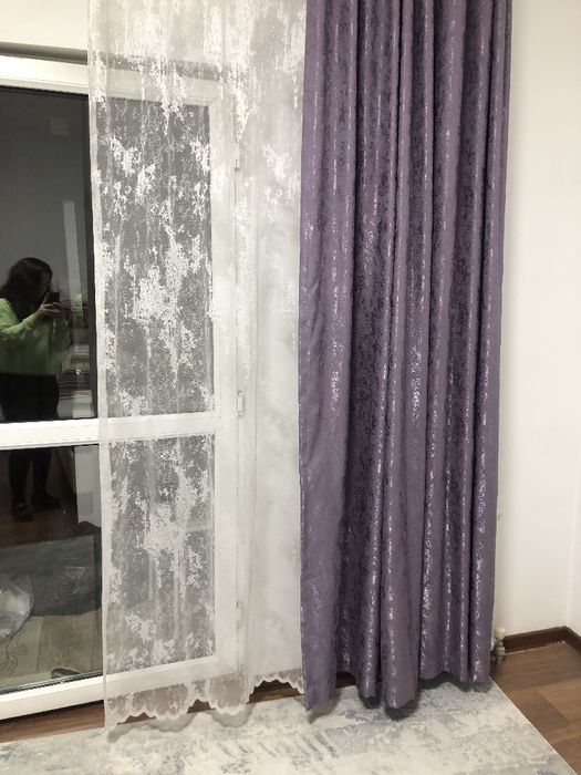 Продаю шторы с тюлью