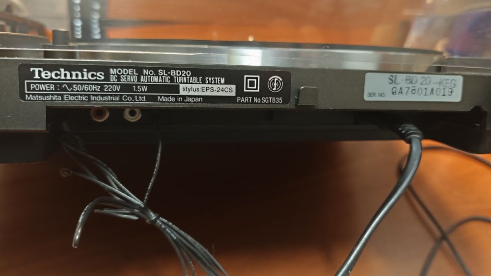 Pickup Technics SL BD20